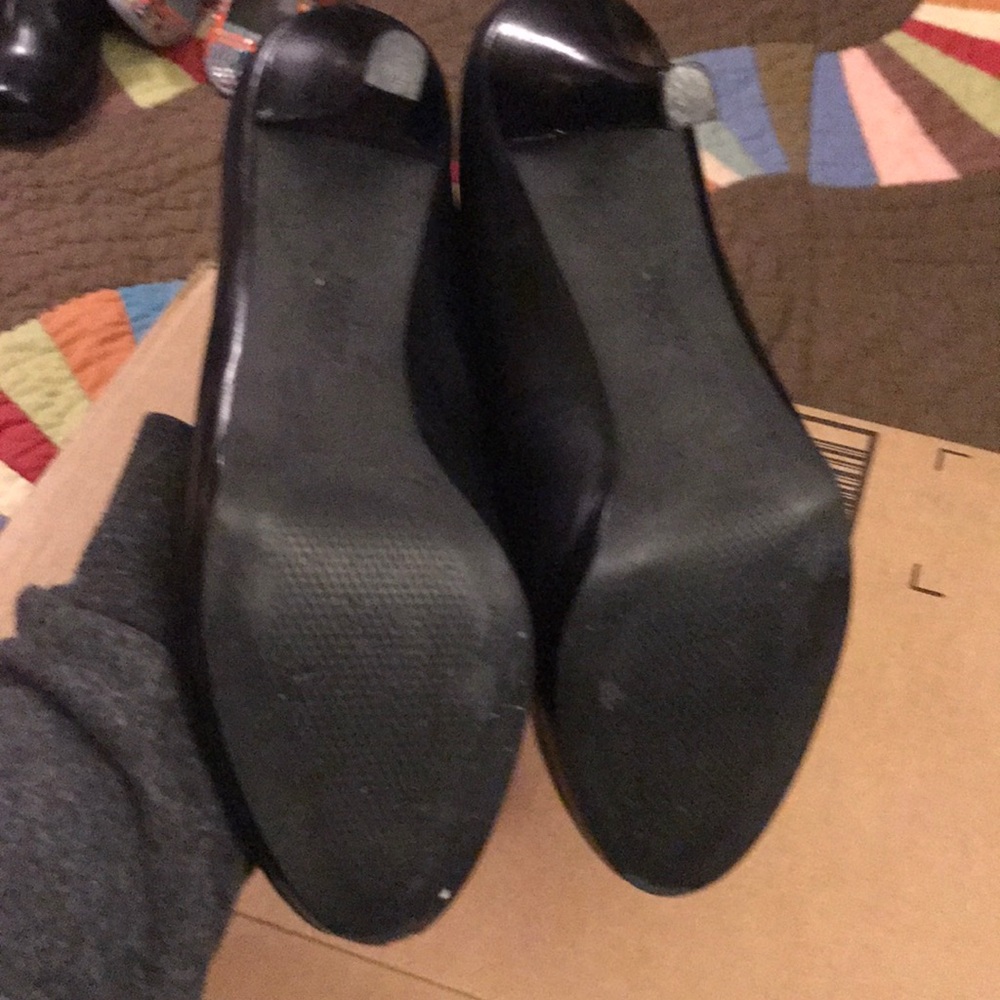 8.5wide Franco sarto platform pumps black - Picture 3 of 4
